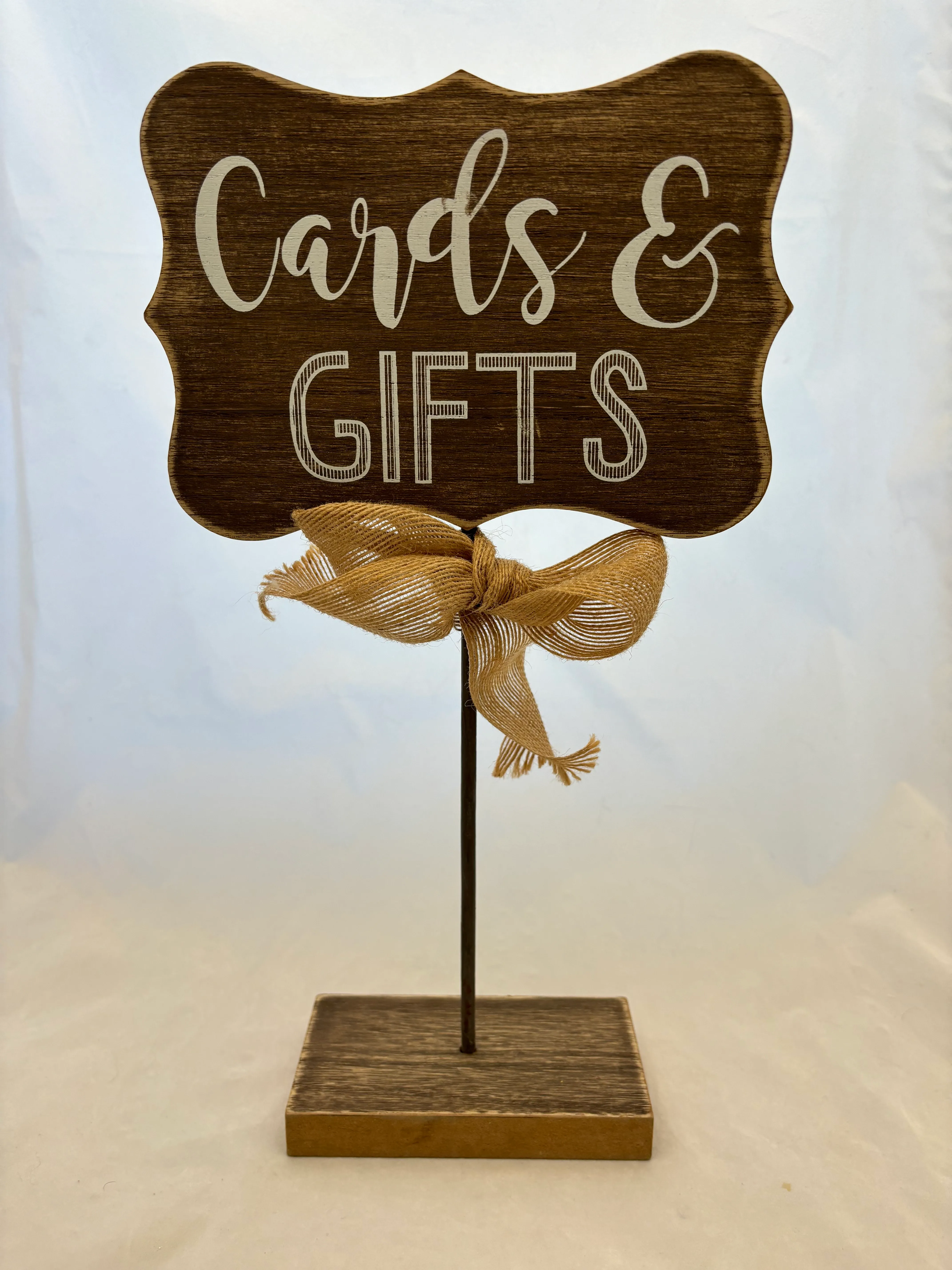 Rustic Cards/Gift Sign