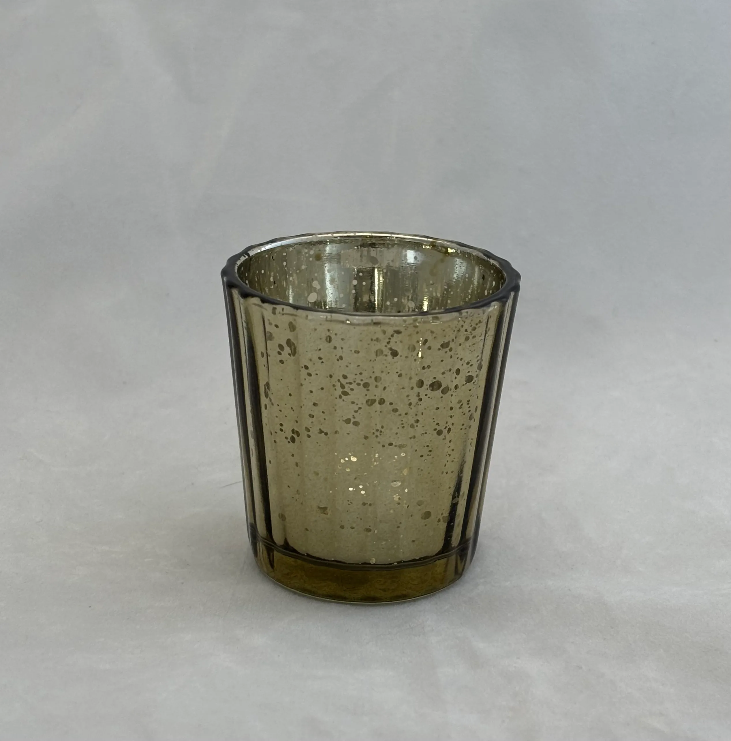 Ribbed Mercury Votive 