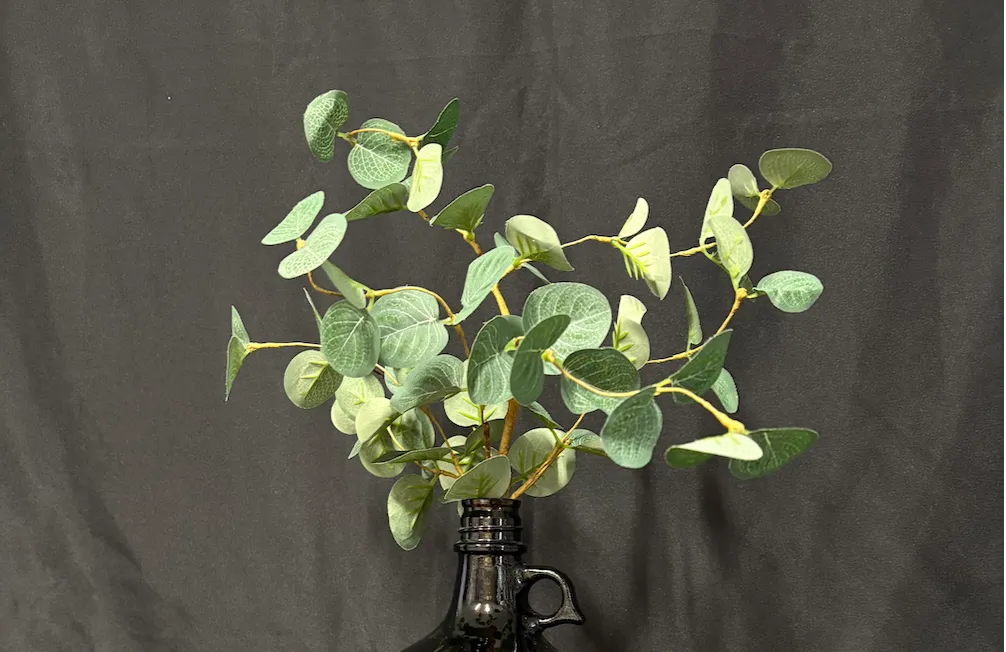 Silver Dollar Eucalyptus Bush (Artificial)
