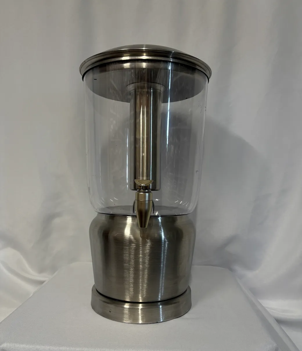 2.5 Gallon Stainless Steel Drink Dispenser (Plastic)