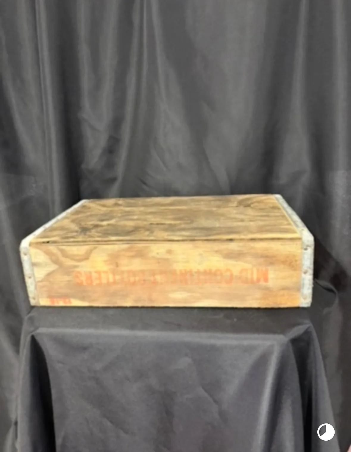 Vintage Wood Crate Short 