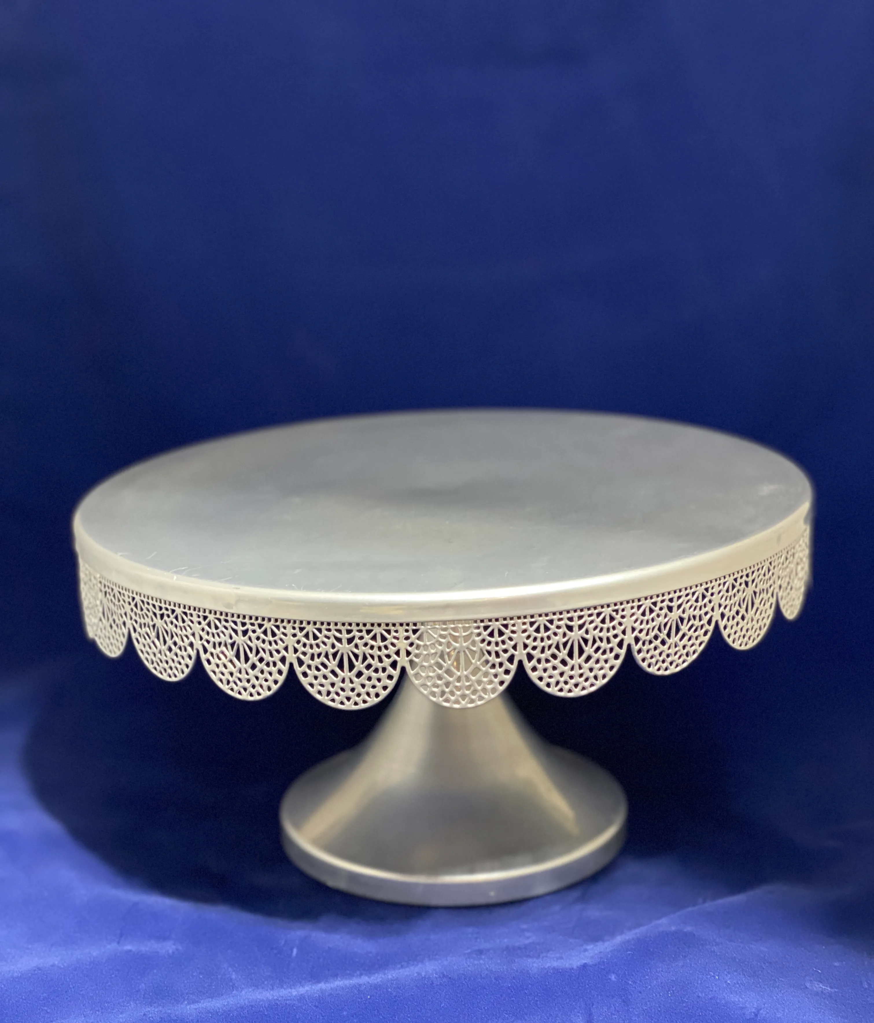 Silver Cake Stand 1