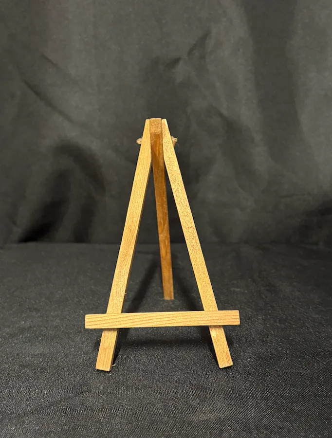 Brown Wood Tabletop Easels