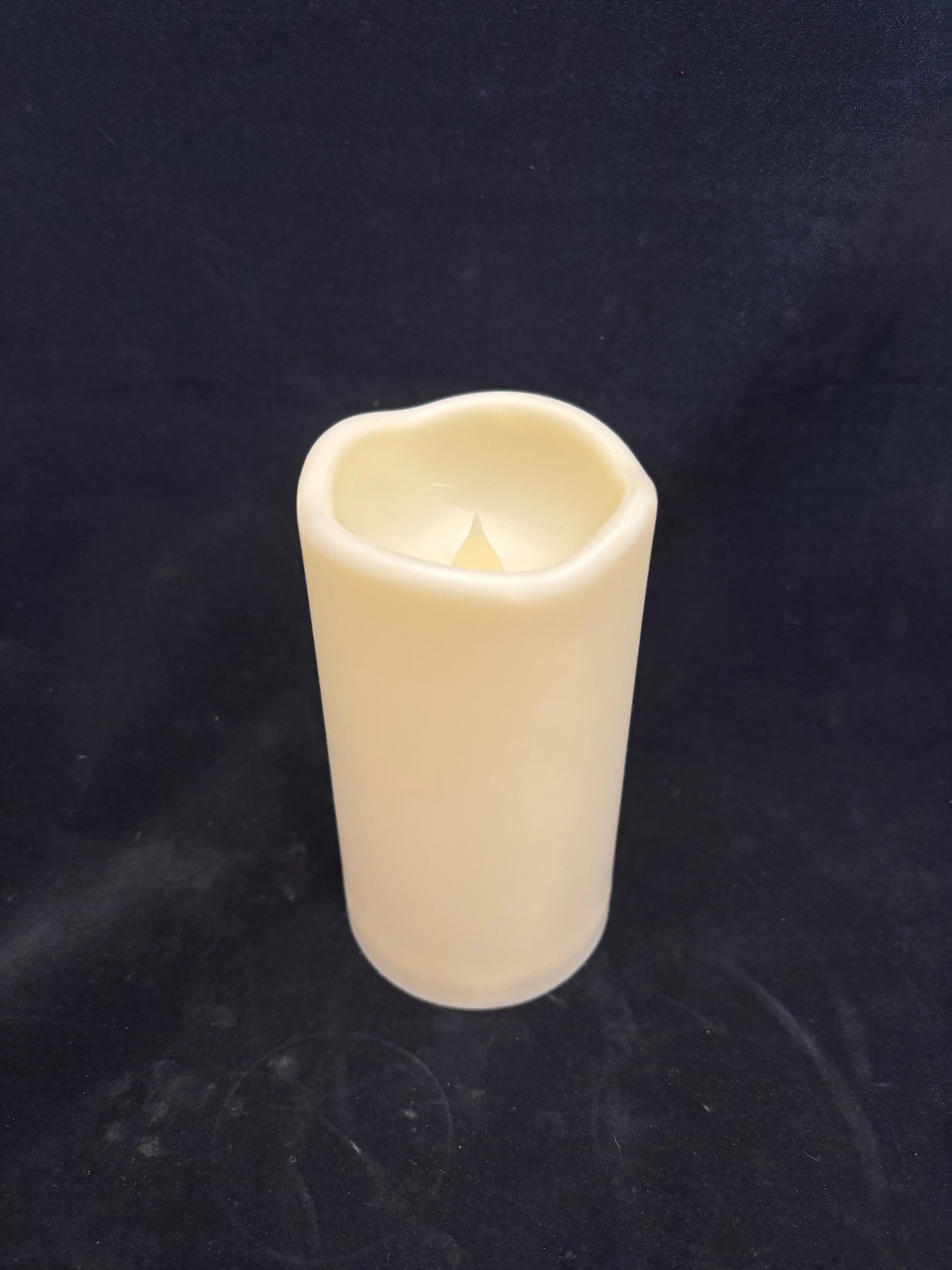 Ivory Pillar Outdoor Candle