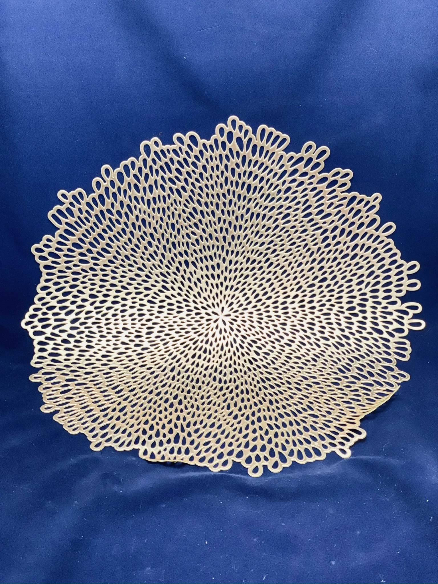 15 Inch Gold Centerpiece Base 