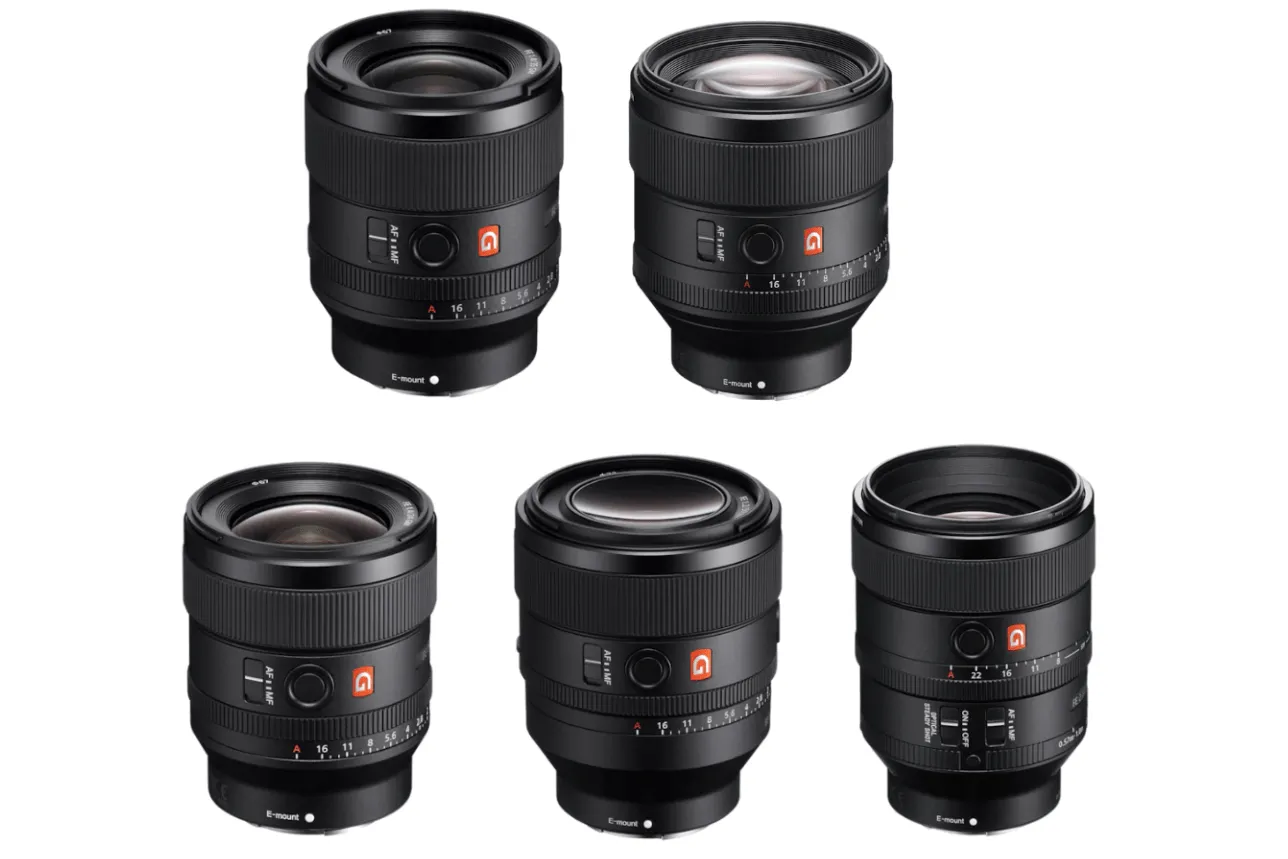 Sony G Master Lens Kit (14,24,35,50,85 )