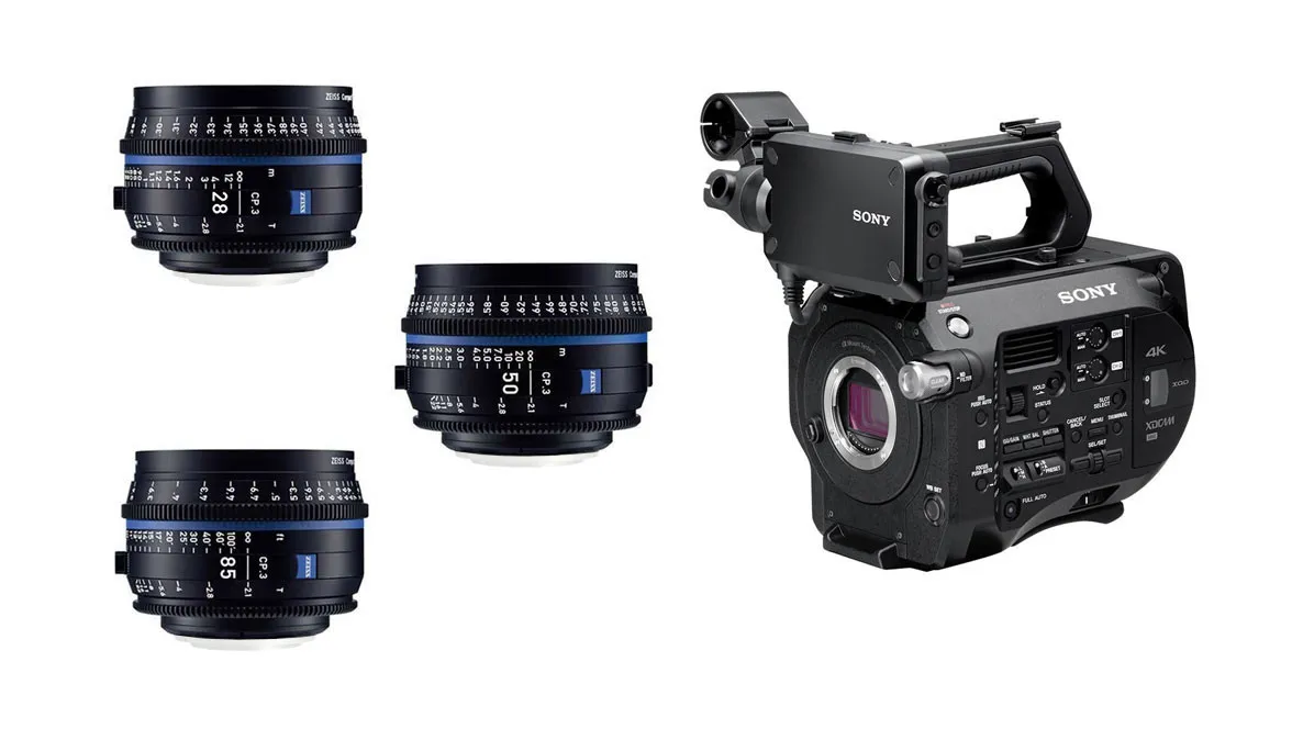 SONY FS5 WITH CP2 LENS PACKAGE