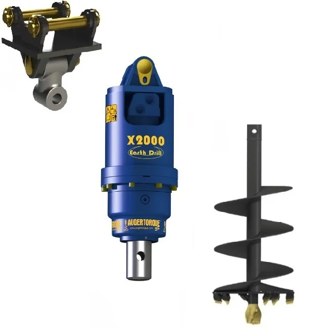 Auger Drive with 300mm Bit for 1.7T Excavator