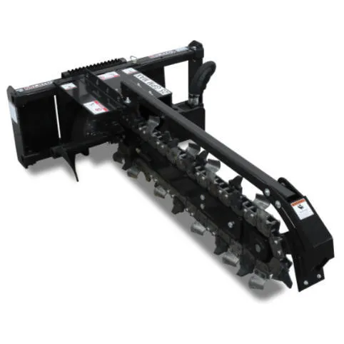 48" skid steer trencher