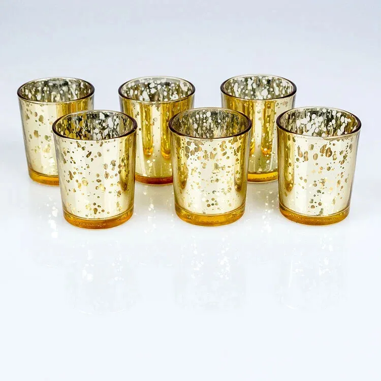 Gold Mercury Votives