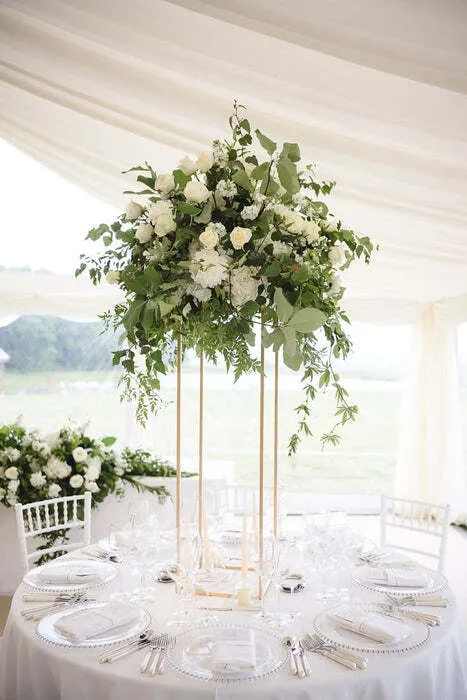 Gold Centerpiece Stand