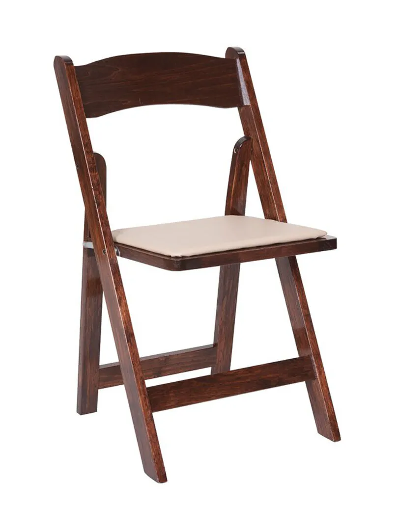 Fruitwood Folding Chairs