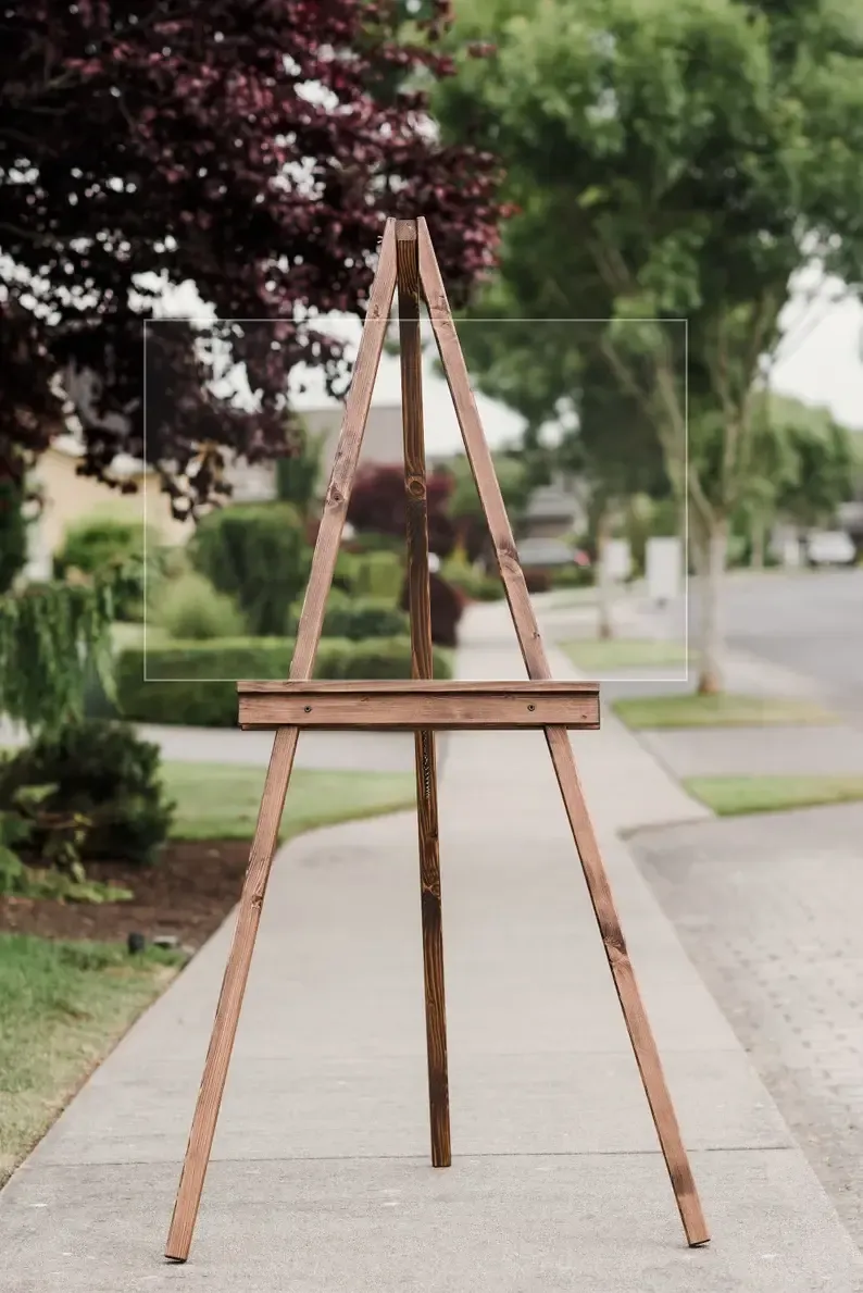 Large Wooden Easel