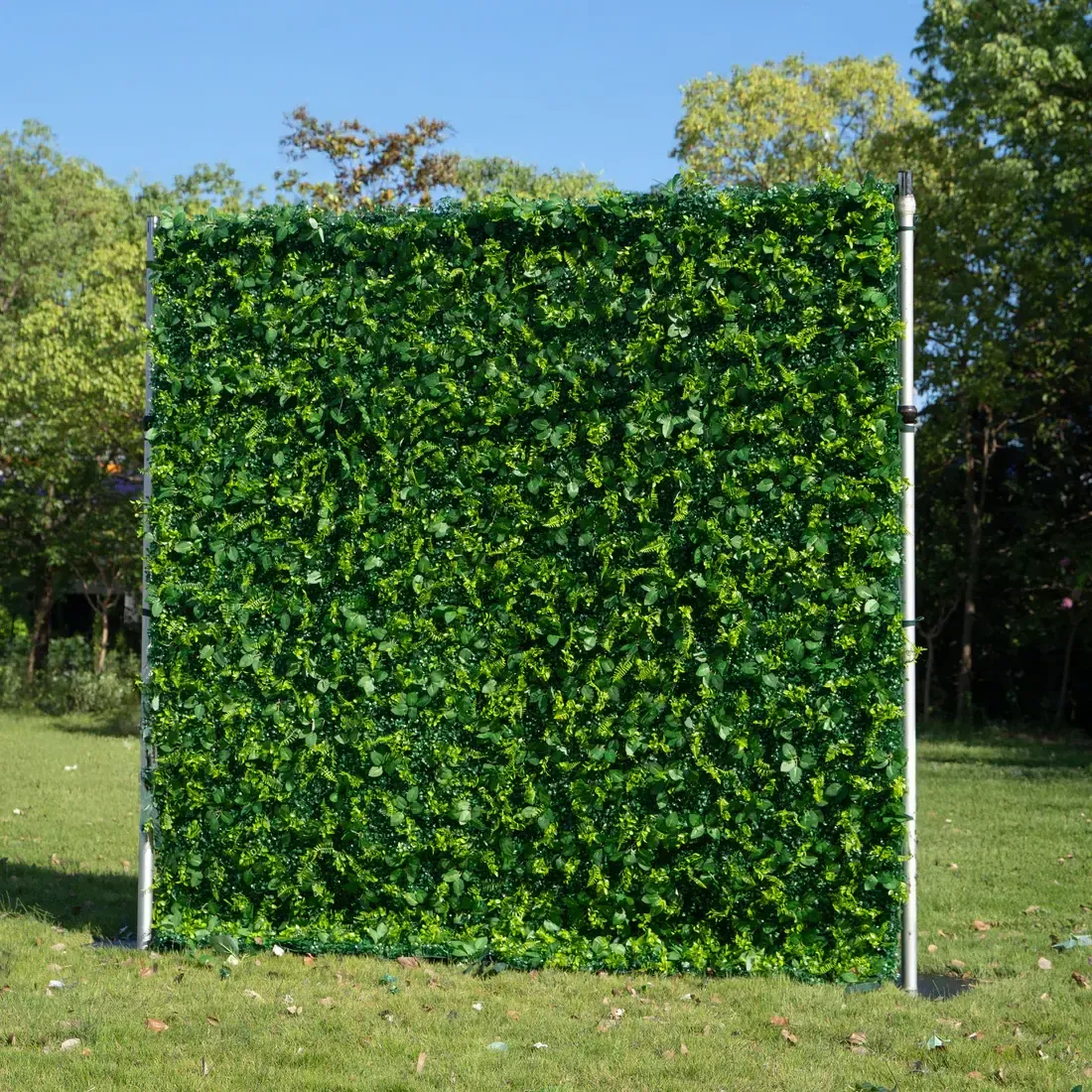 Green Modern Backdrop Wall