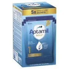 Aptamil Gold 1 - 5 X Single Use Sachet