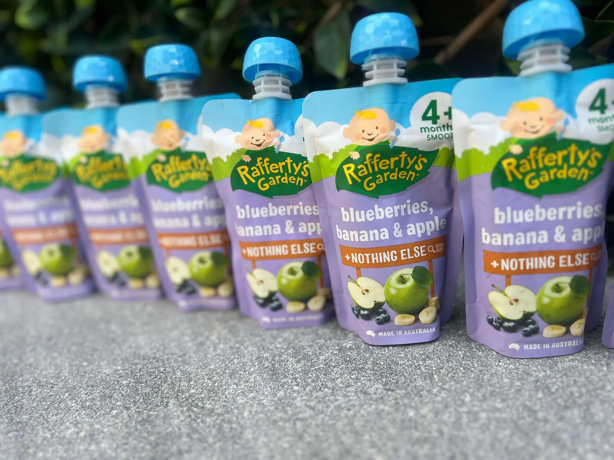 Rafferty Garden - Blueberries, Banana & Apple