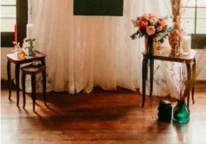 Inlaid Details Nesting Tables