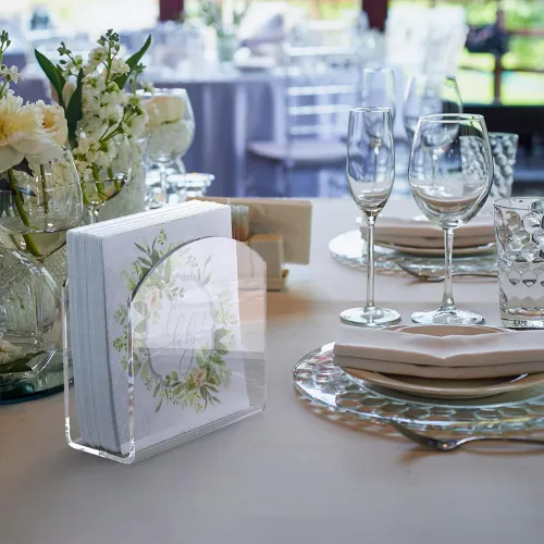 Acryllic Napkin Holder
