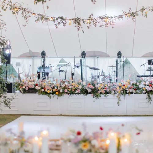 White Dance Floor