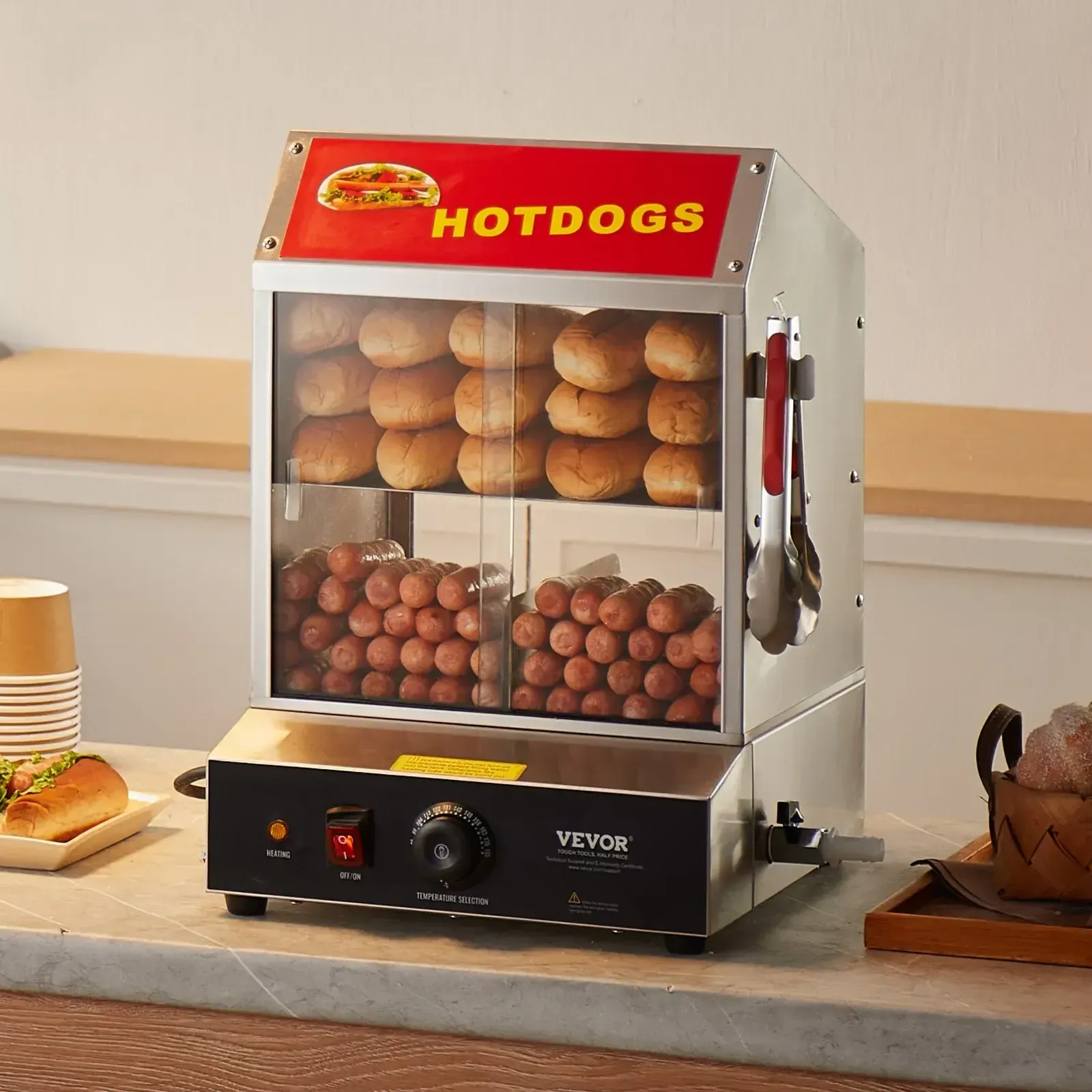 Hot Dog Steamer