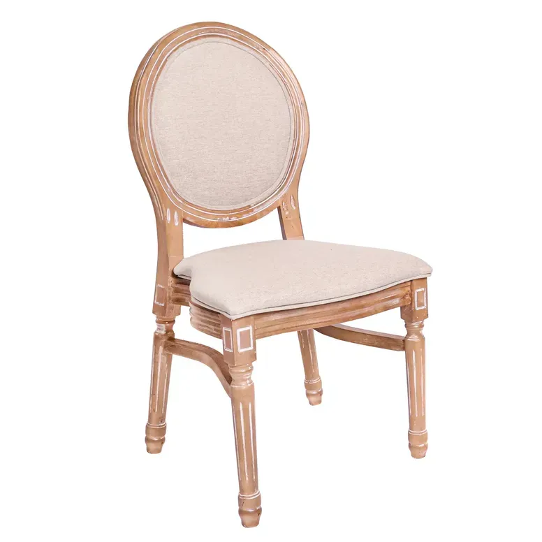Antique Distressed Wood Louis Pop