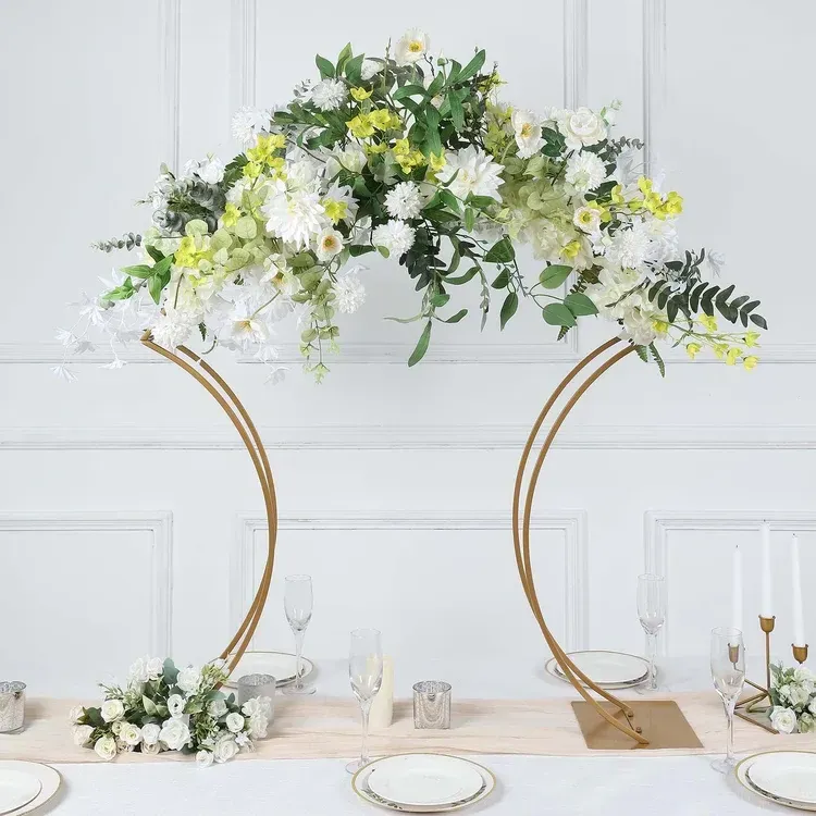 Gold Arch Centerpiece