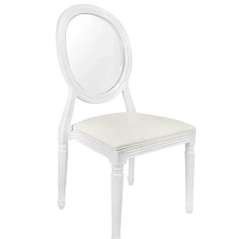 White Louis Pop Chair