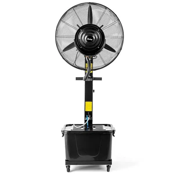 30 in. 3 Speed Portable Misting Fan 