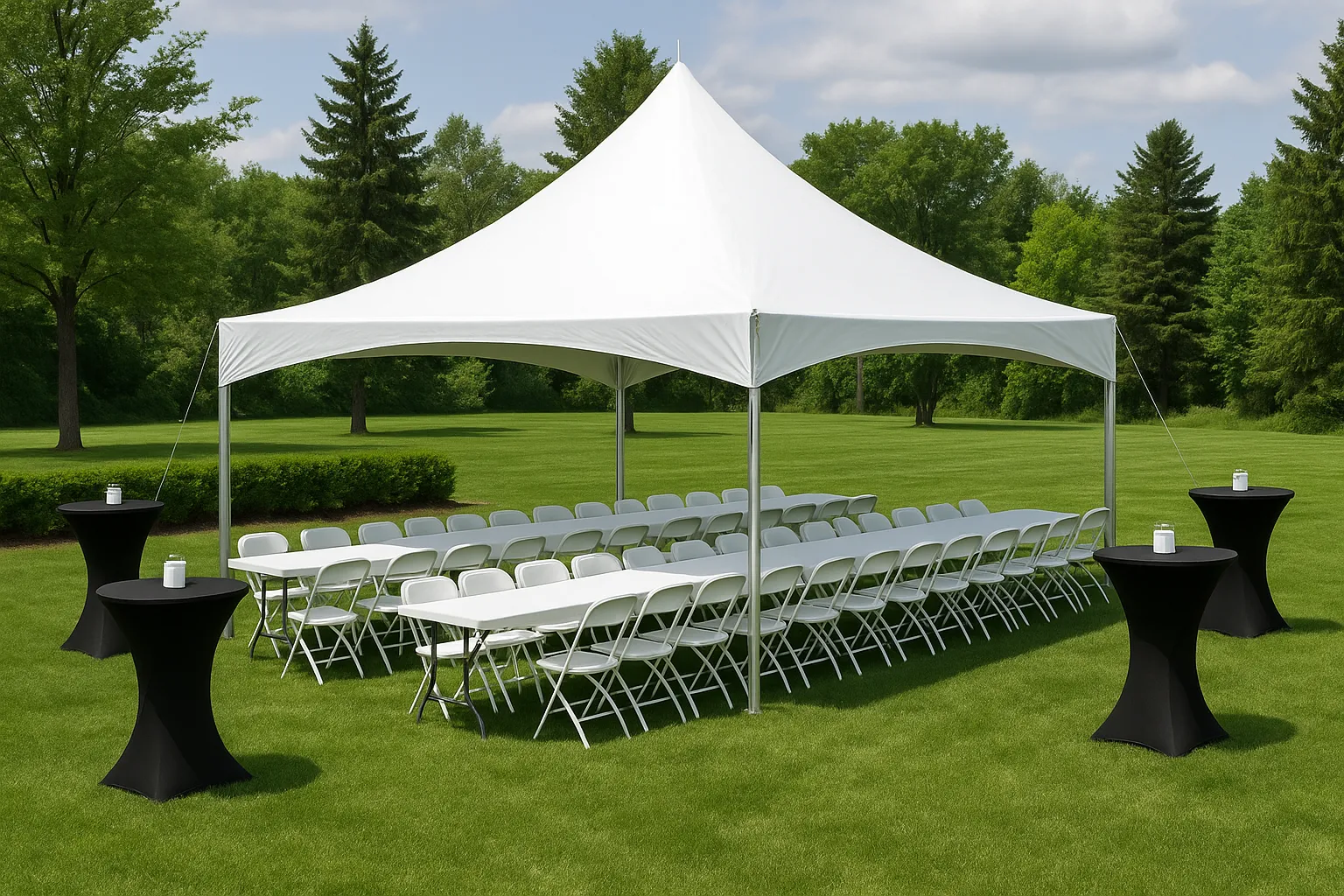 20×20 High Peak Tent Bundle