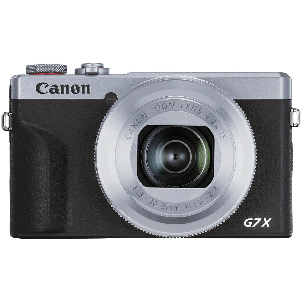 Câmera Canon PowerShot G7 X Mark III (Prata)