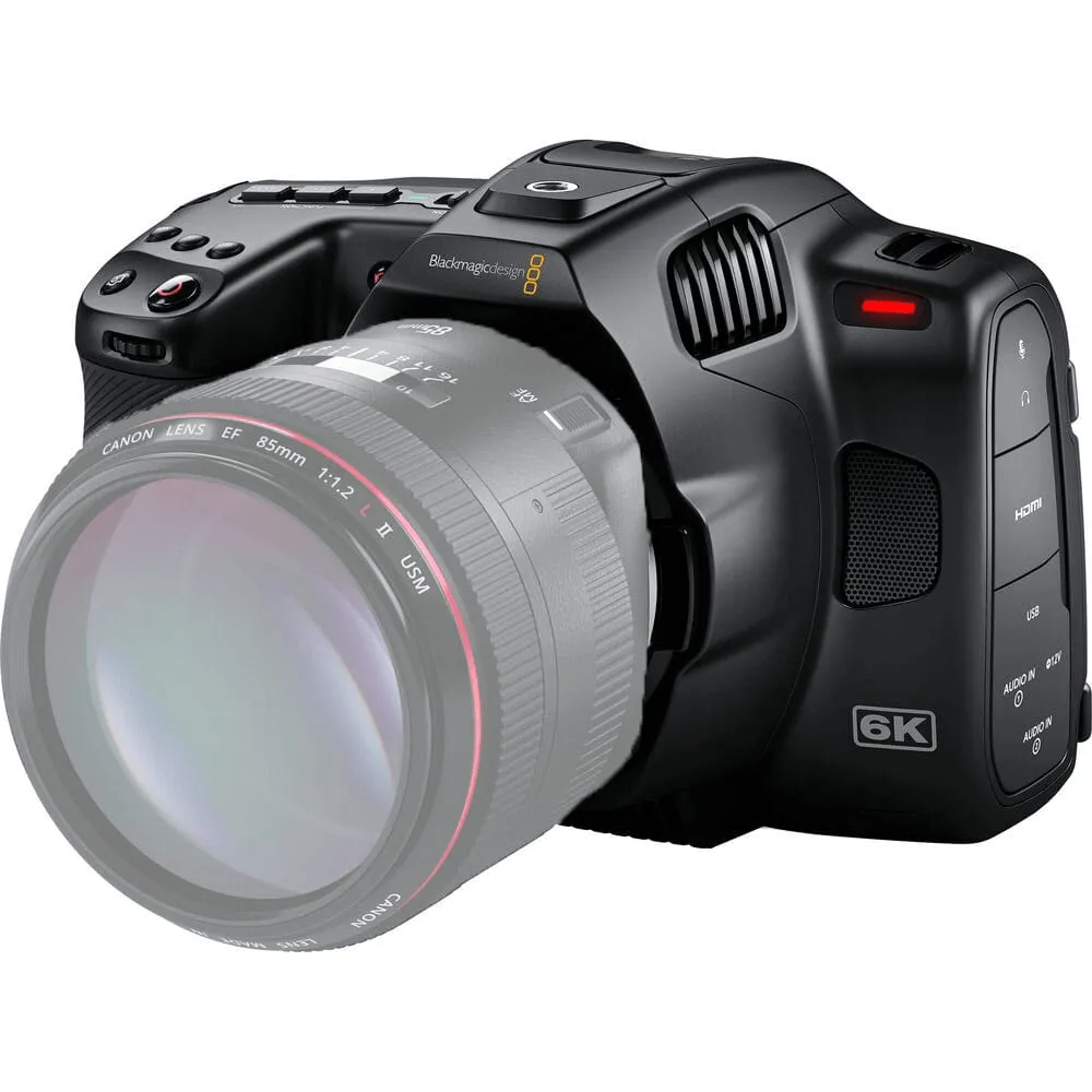 Câmera Cinema Blackmagic Pocket 6K G2 (Canon EF)