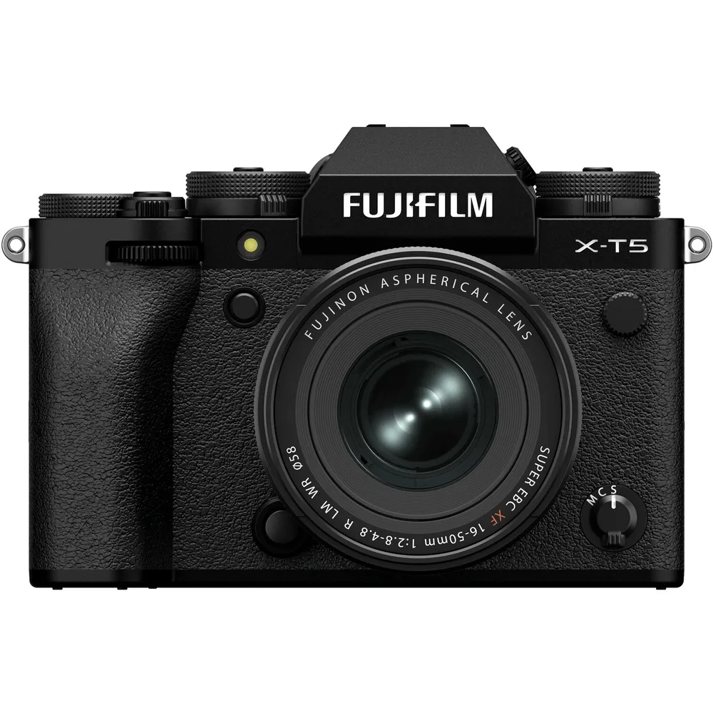 Câmera Mirrorless FujiFilm X-T5 com Lente XF 16-50mm (Preta)