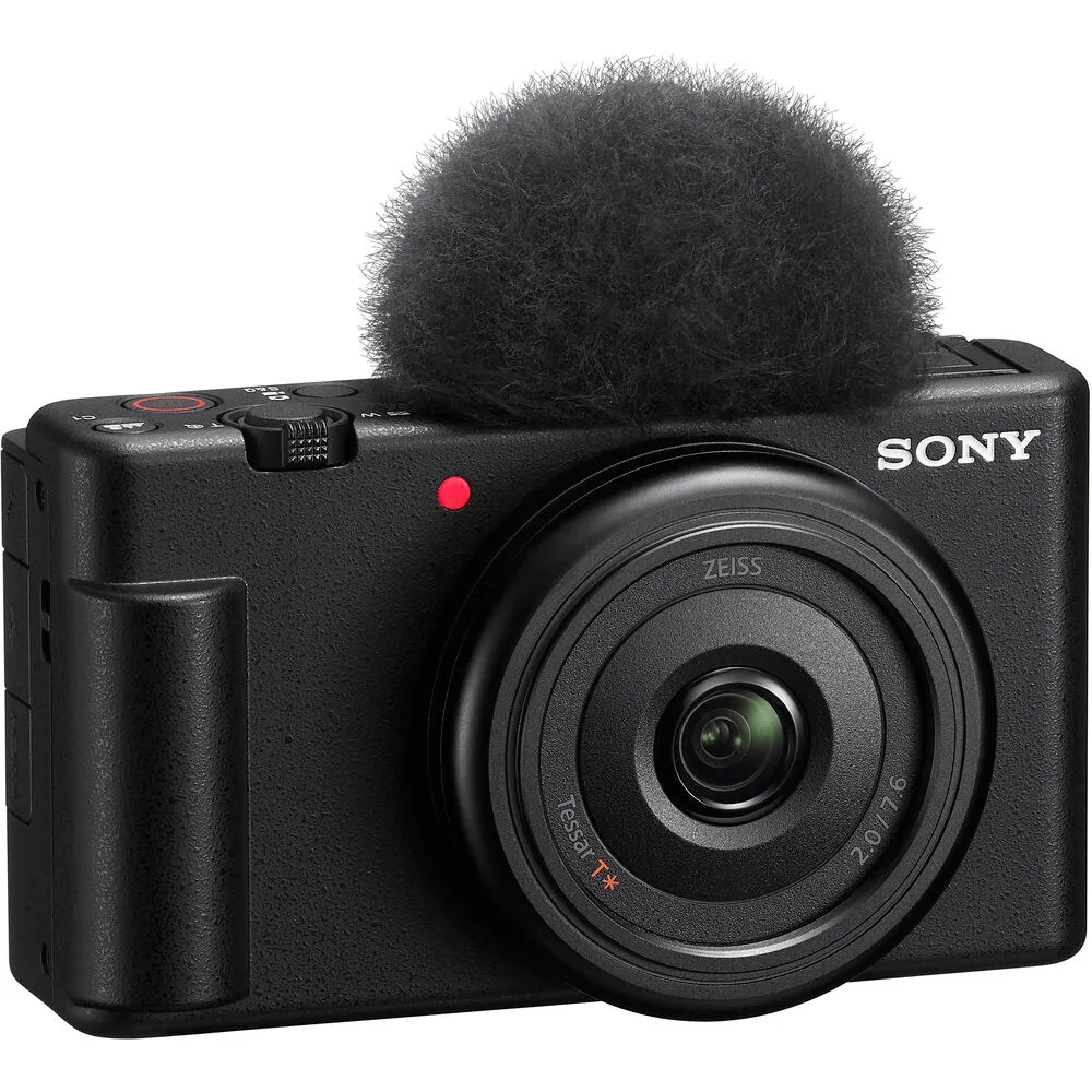 Câmera Sony ZV-1F Vlogging 4K HD Compacta (Preta)