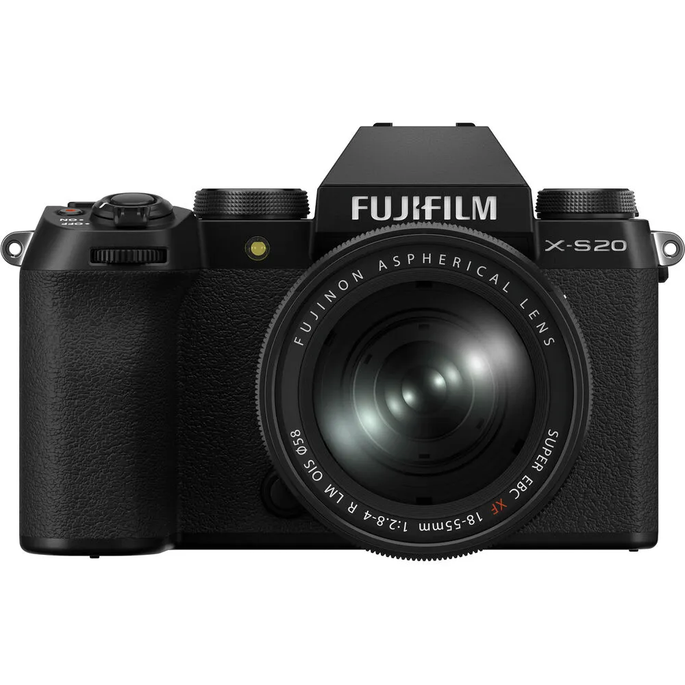Câmera FujiFilm X-S20 Mirrorless com Lente XF 18-55mm