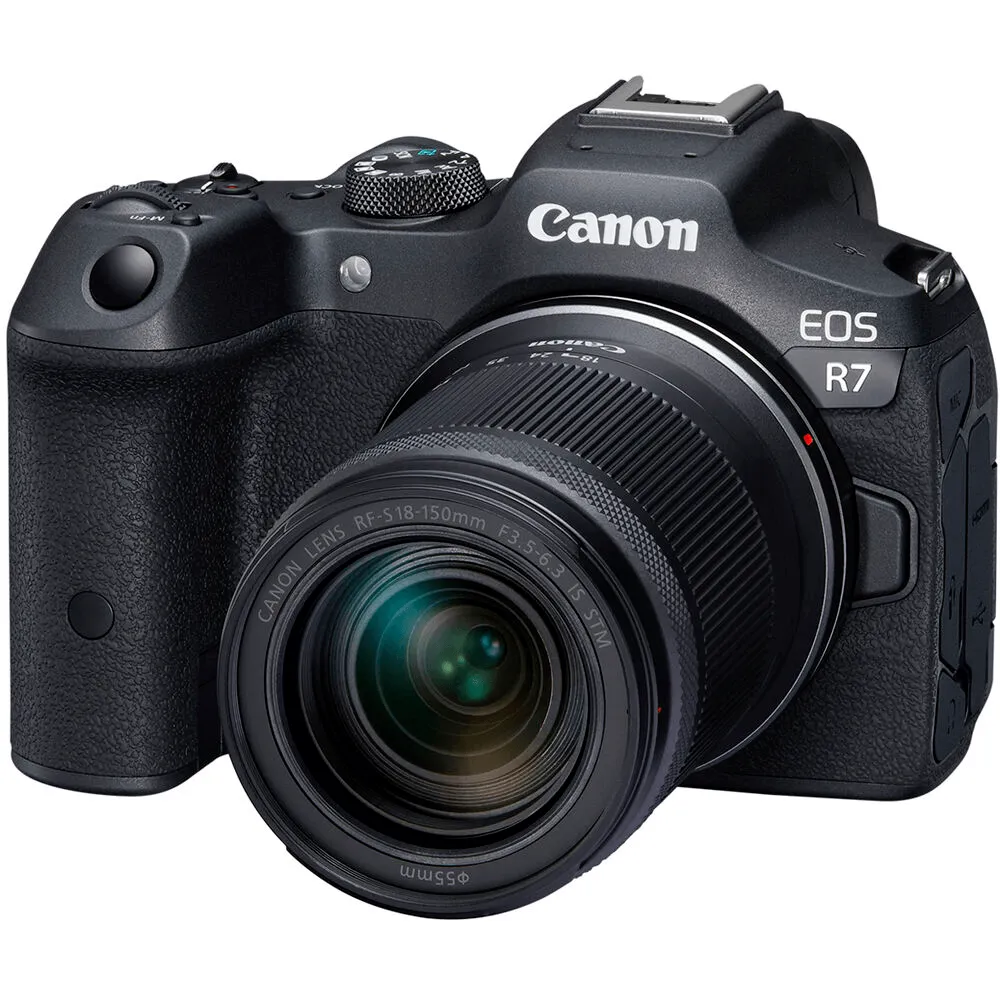 Câmera Canon EOS R7 Mirrorless 4K com Lente 18-150mm IS STM