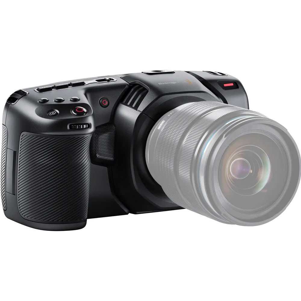 Câmera Cinema Blackmagic Design Pocket 4K (Montagem M4/3)