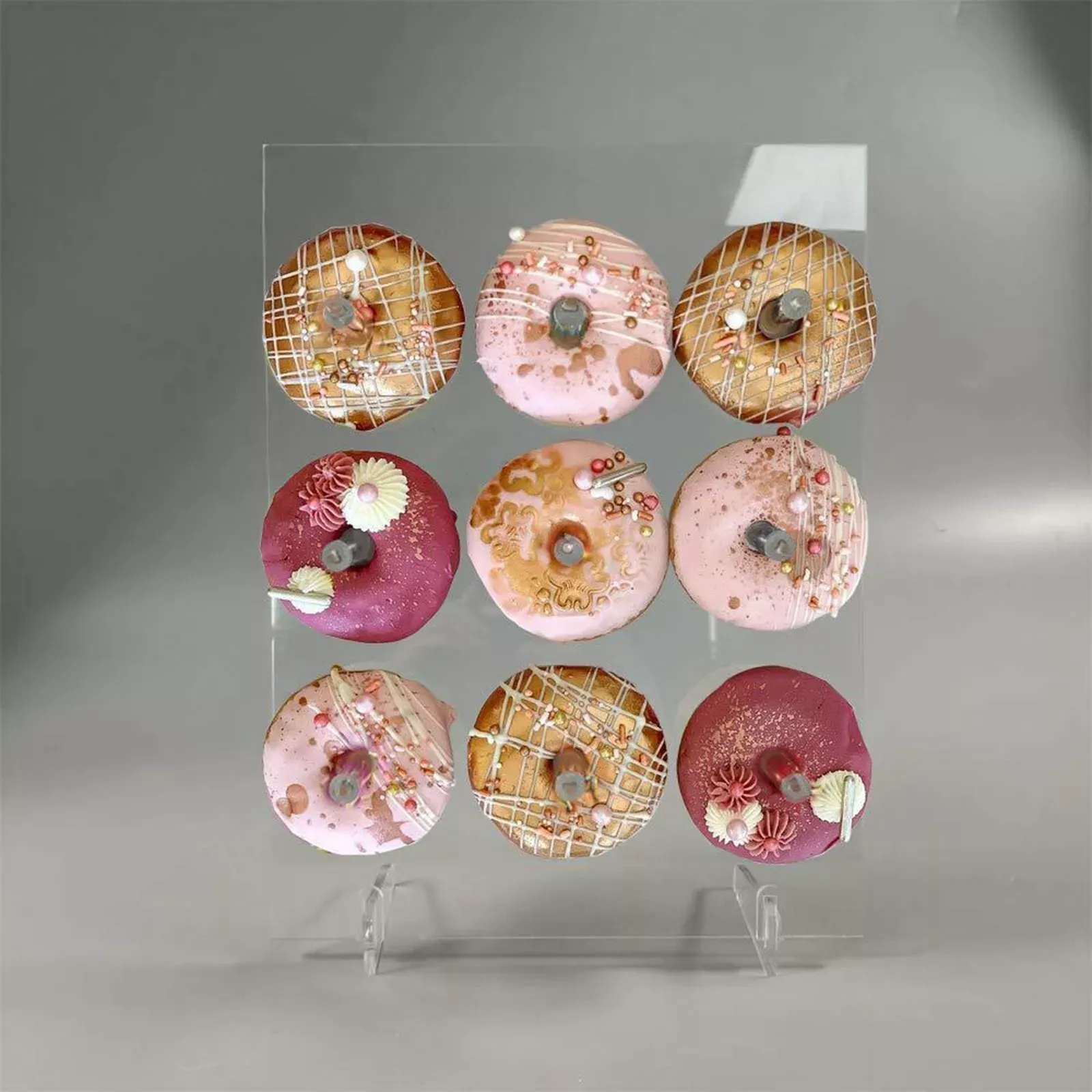 Hire donut wall stand Small Kalam Party Hire