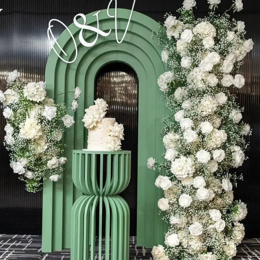 Sage Bloom 3D Arch