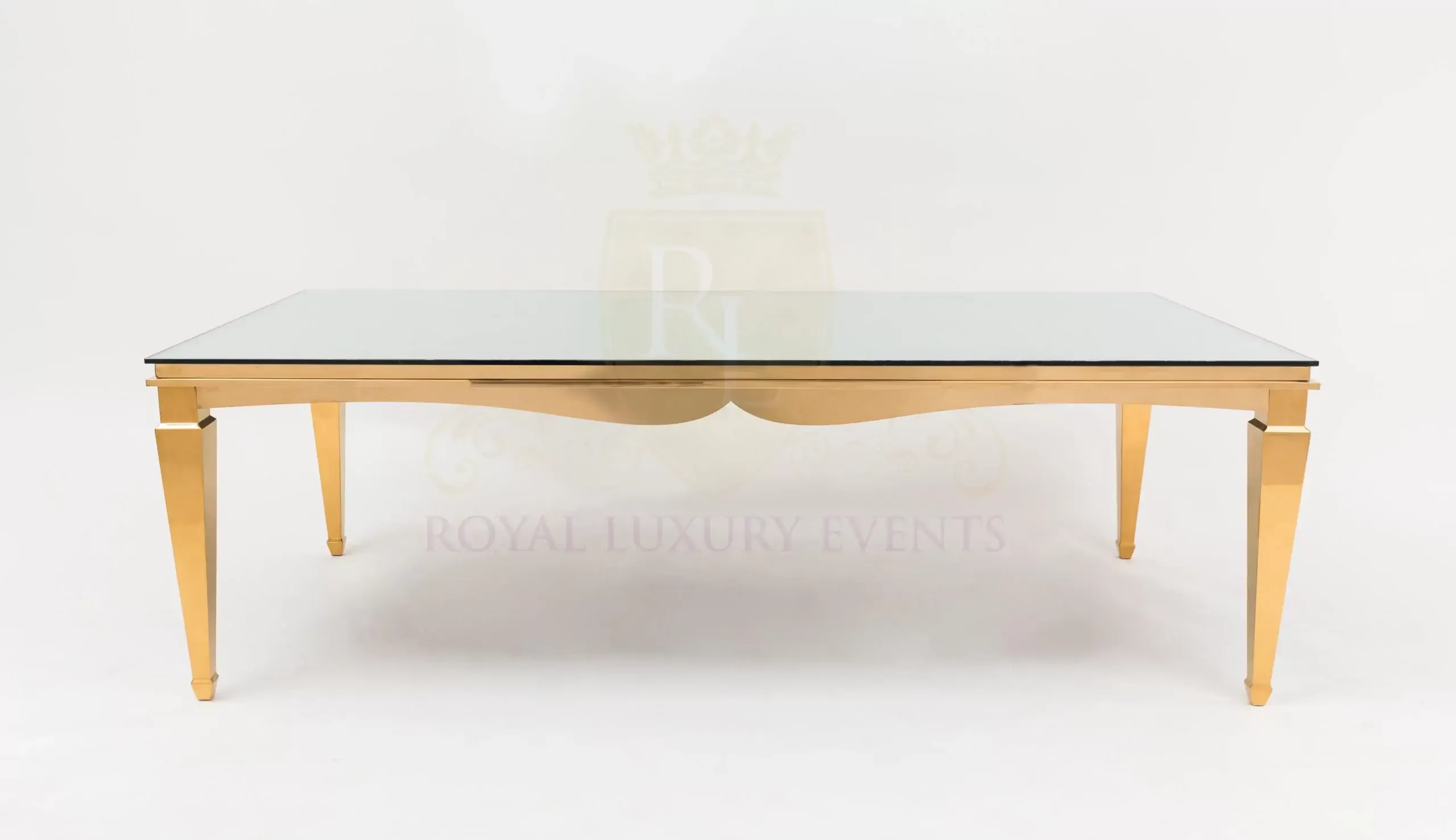 luxury gold table