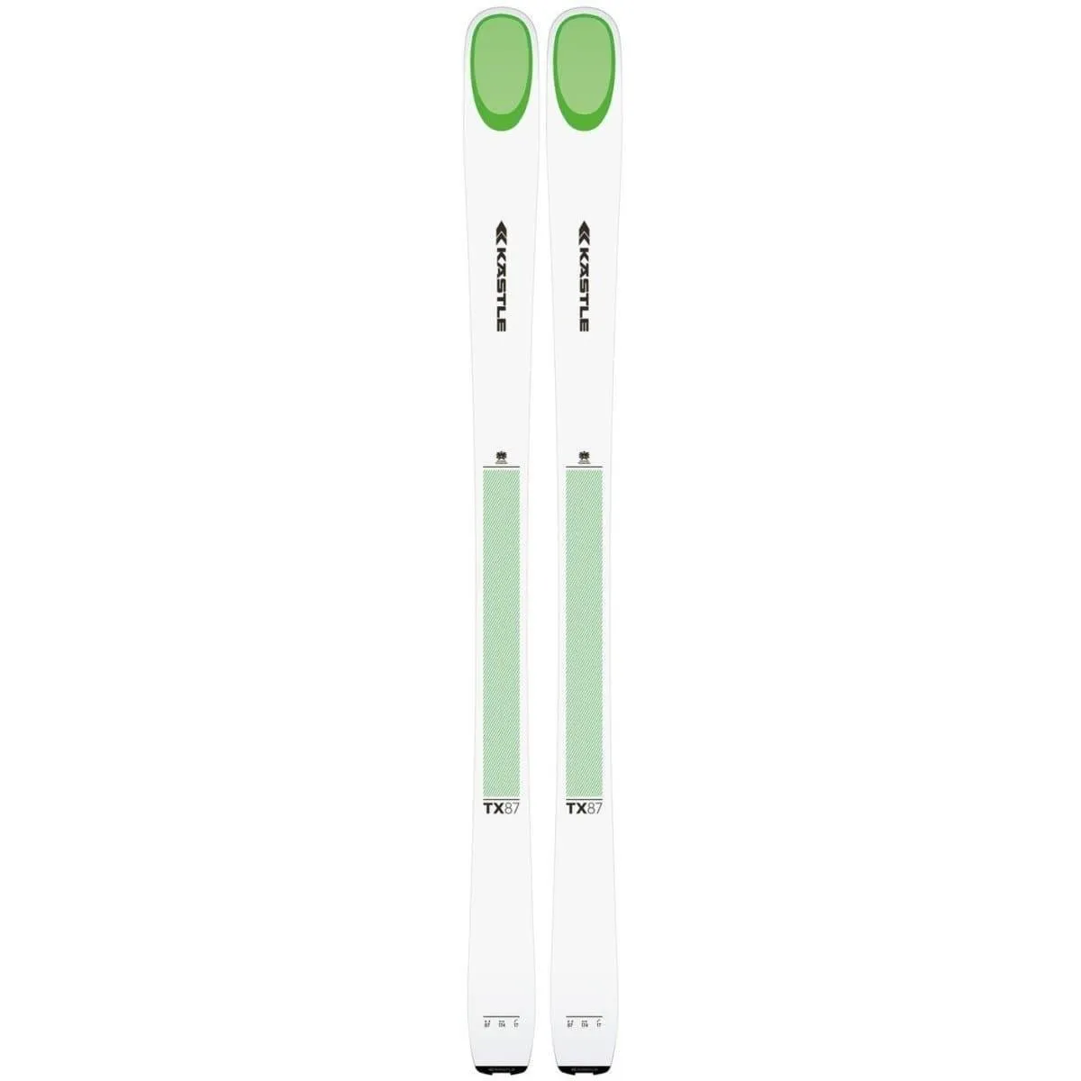Ensemble skis ALPINE KASTLE 87mm avec peaux & pôles