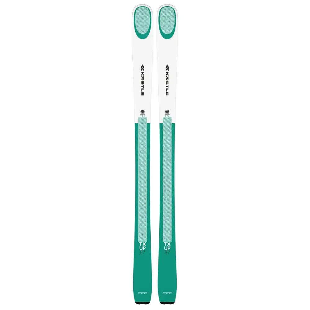 Ensemble skis ALPINE KASTLE UP 87mm avec peaux & pôles