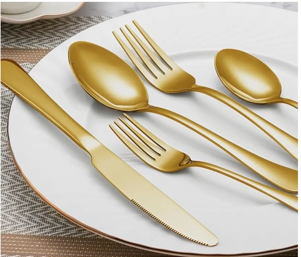 Gold Flatware – Placesetting