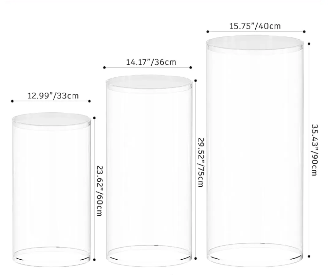 Cylinder Pedestal – Small (23.6″)