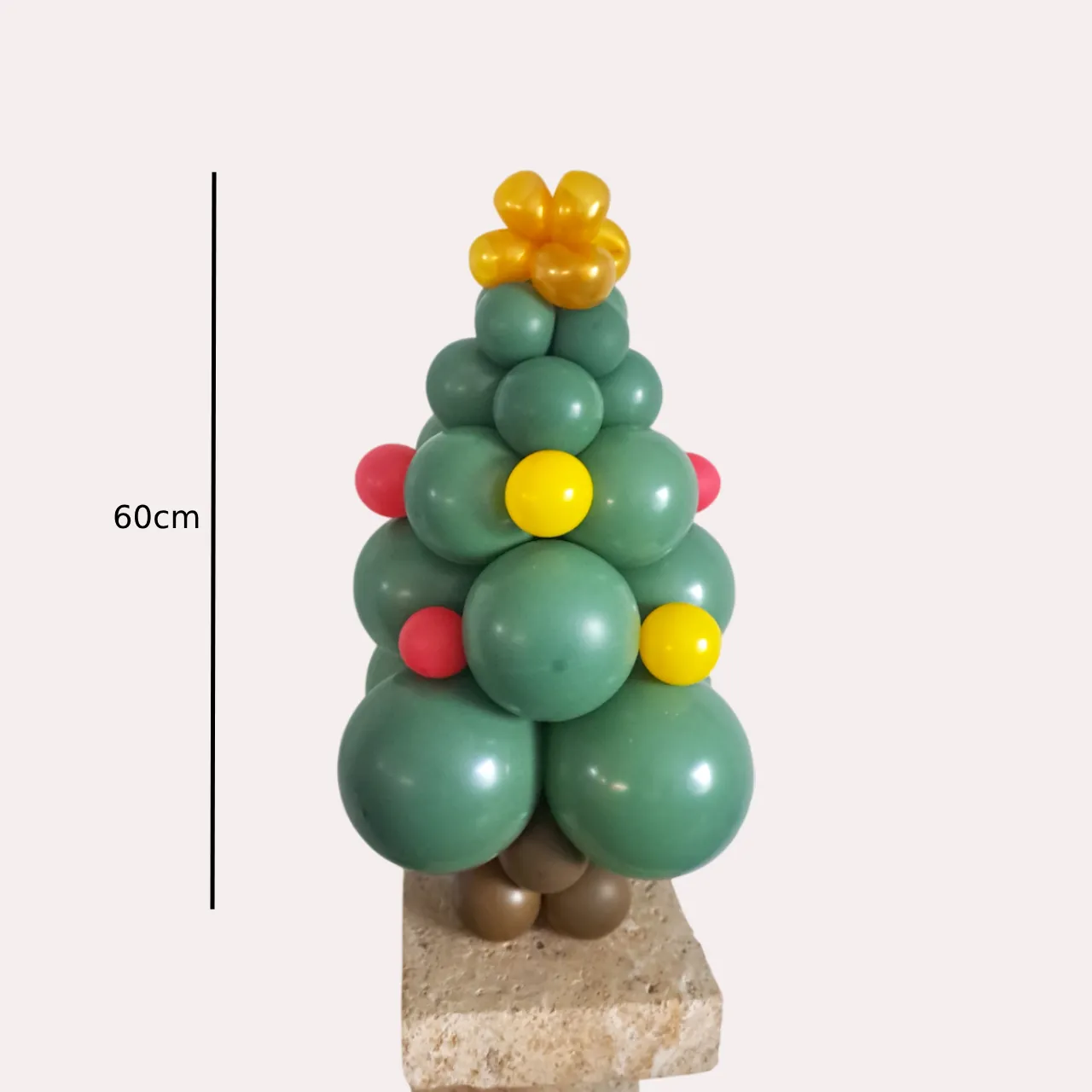 Petit sapin de Noël de ballons