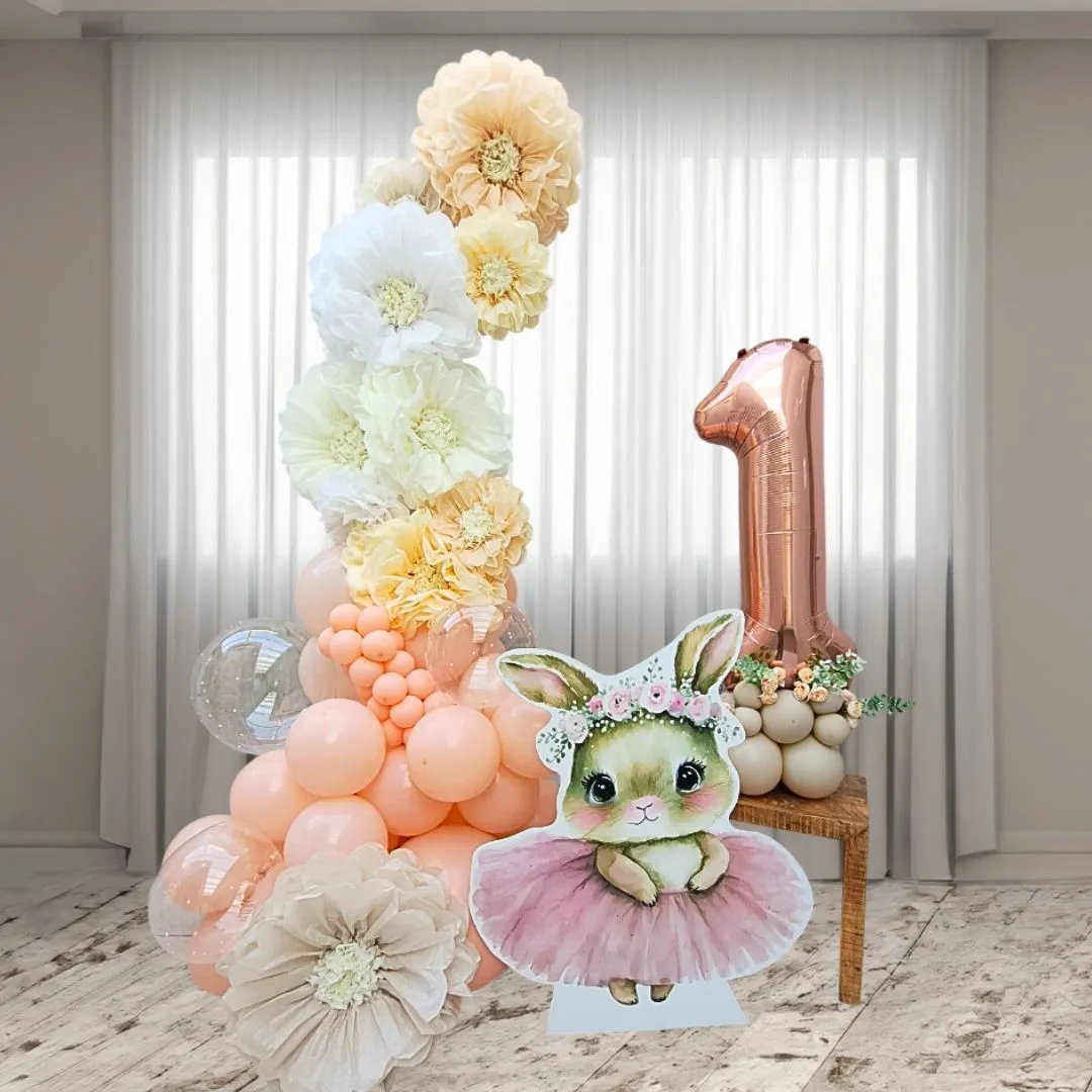 Décoration d'anniversaire d'une fille Lapinette