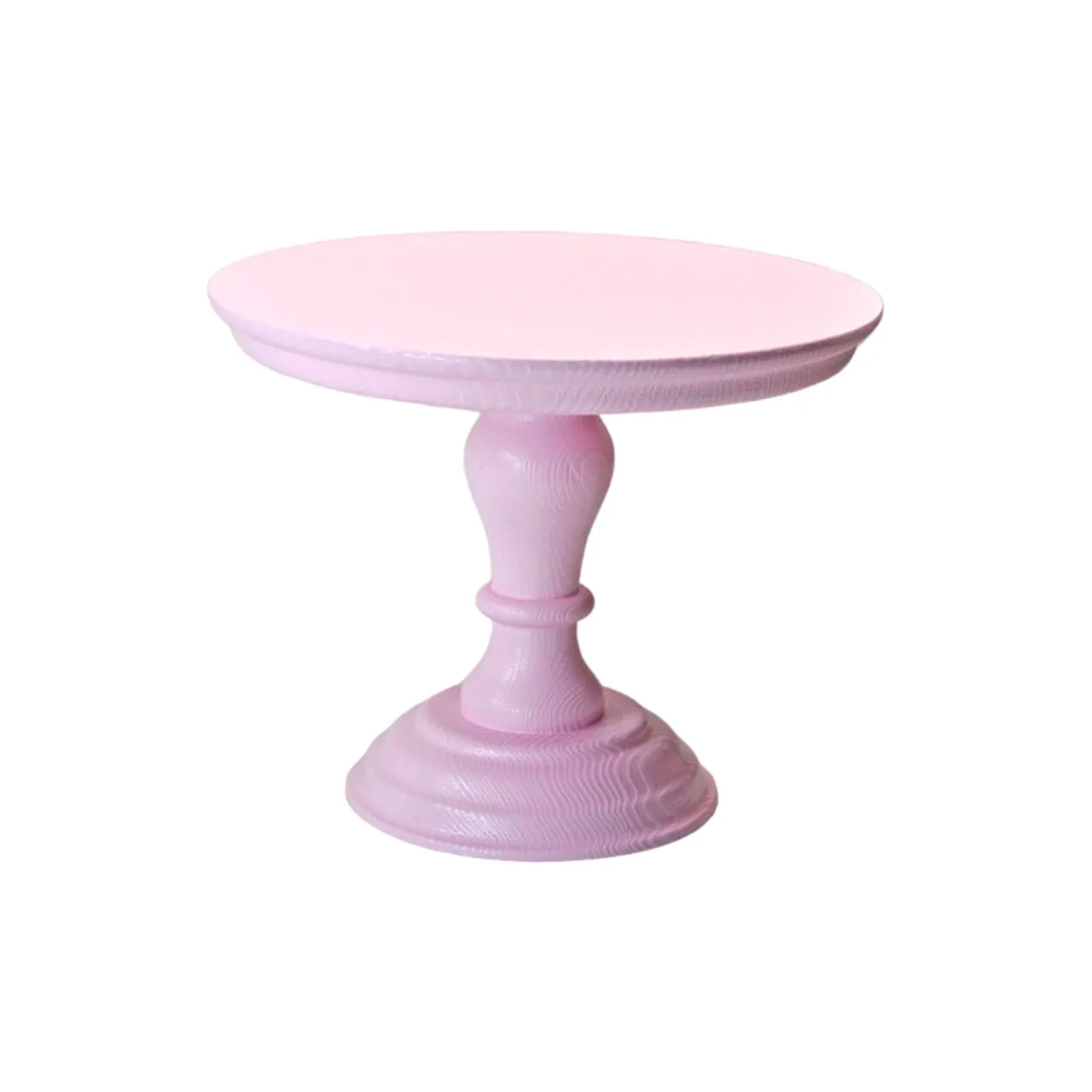Présentoir à gâteaux rose 20cm