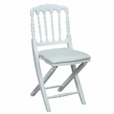 Chaise Napoléon blanche