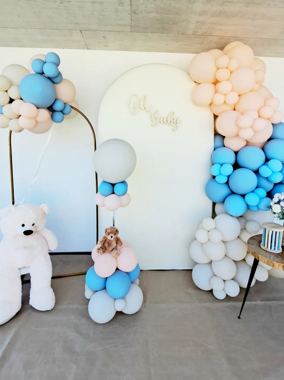 Décoration Gender Reveal / Baby Shower