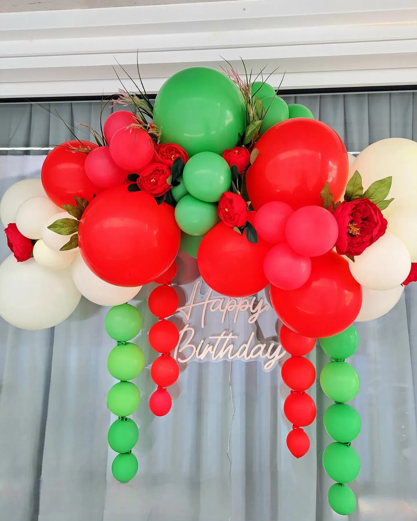 Guirlande de ballons Anniversaire