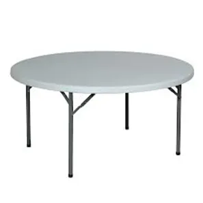 Table ronde pliable